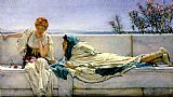 Sir Lawrence Alma-Tadema Pleading painting